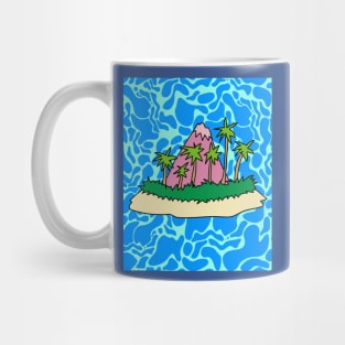 Lonely Island Relaxation Sun Mug